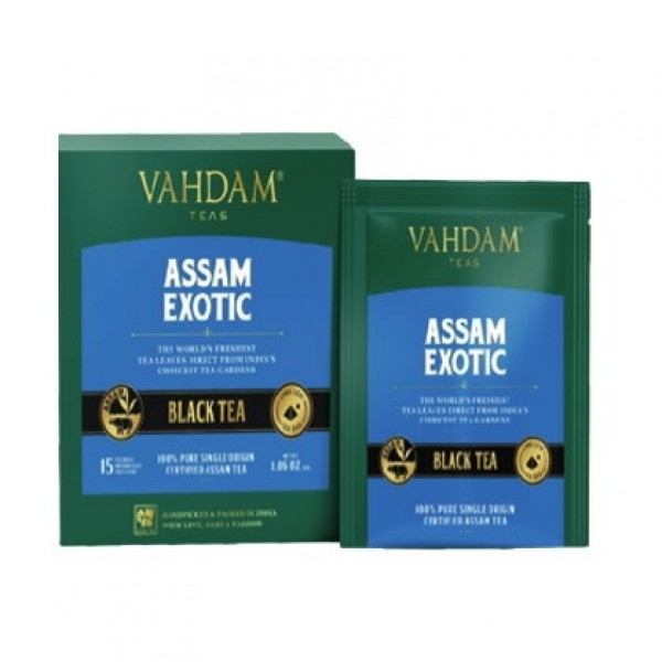 Assam Exotic Black Tea. 100 % Pure single origin Assam tea