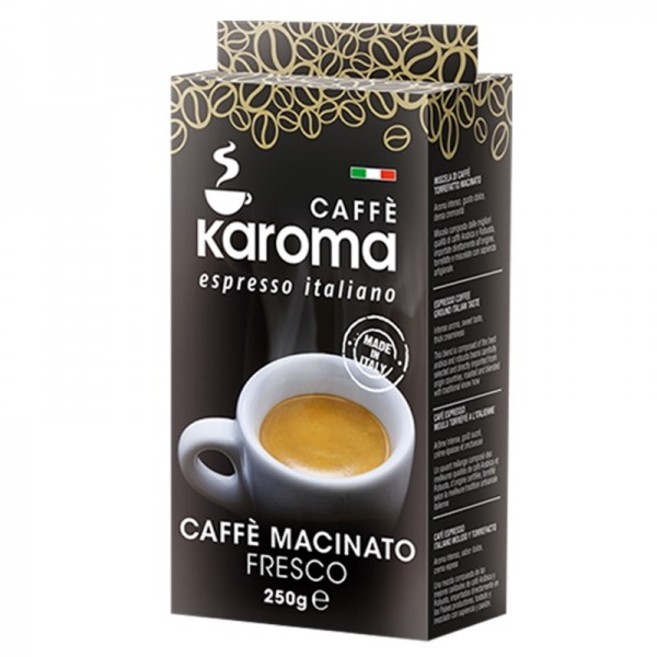 Karoma. Caffe Macinato 250 gr. Кофе молотый